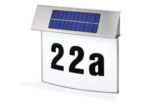 Solar Hausnummer